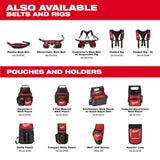 Milwaukee Adjustable Electrician's Work Waist Tool Belt, 29 Pockets, 1680D Nylon