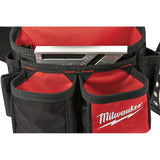 Milwaukee Contractor Work Belt with Suspension Rig and FASTBACK Spring-Assisted Knife, 24 Pockets (48-22-8120 & 48-22-1530)