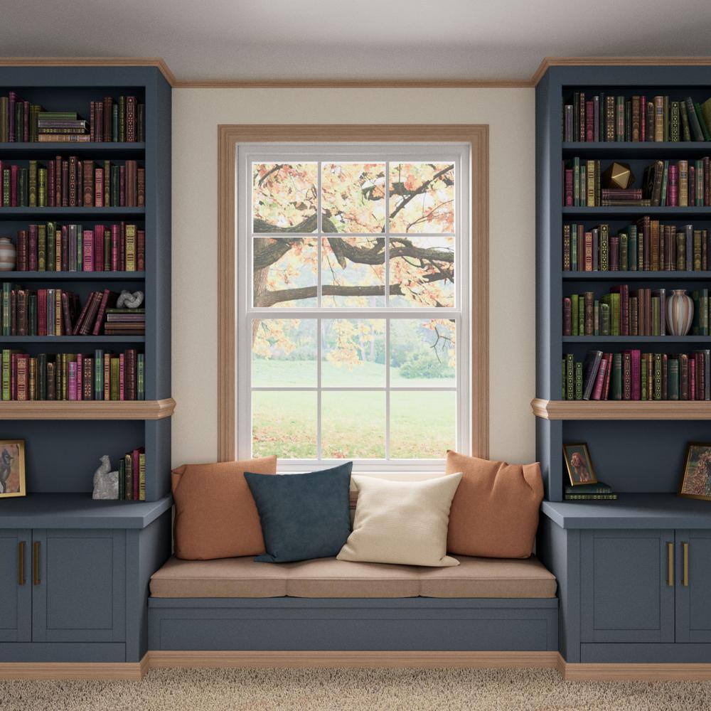 Ekena Millwork WM75 0.56 in. D x 1.63 in. W x 96 in. L Wood Red Oak Crown Moulding