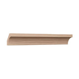Ekena Millwork WM86 0.56 in. D x 1.63 in. W x 96 in. L Wood (Red Oak) Crown Molding