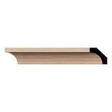 Ekena Millwork WM86 0.56 in. D x 1.63 in. W x 96 in. L Wood (Red Oak) Crown Molding