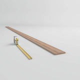 Ekena Millwork WM49 0.56 in. D x 3.63 in. W x 96 in. L Wood Red Oak Crown Moulding