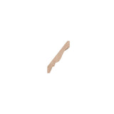 Ekena Millwork WM49 0.56 in. D x 3.63 in. W x 96 in. L Wood Red Oak Crown Moulding