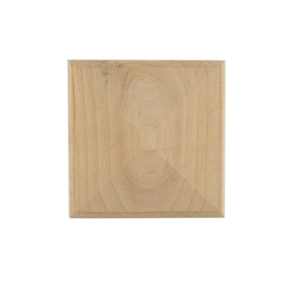 4 in. x 4 in. Newbury High Pyramid Cedar Post Cap