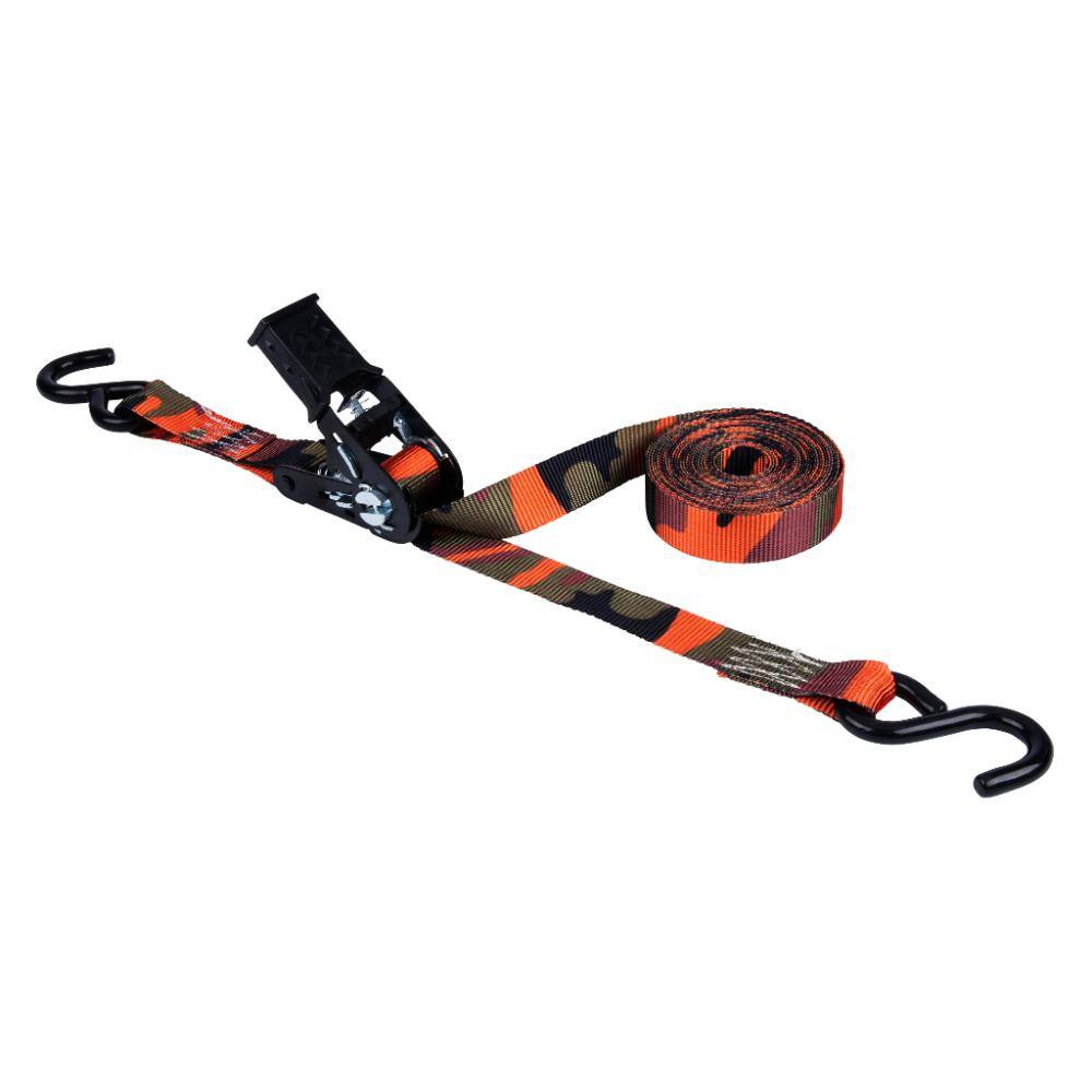 Keeper 1 in. x 16 ft. Blaze Camo Ratchet Tie-Down