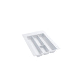 Rev-A-Shelf Medium White Polymer Utility Tray Drawer Insert, 14.25 in W x 21.25 in D