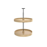 Rev-A-Shelf Value Line Polymer Full-Circle 2-Shelf Lazy Susans for Corner Wall Cabinets