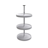 Rev-A-Shelf Value Line Polymer Full-Circle 3-Shelf Lazy Susans for 36" H Corner Wall Cabinets