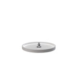 Rev-A-Shelf 20 in White Polymer Full Circle Lazy Susan with Bottom mount