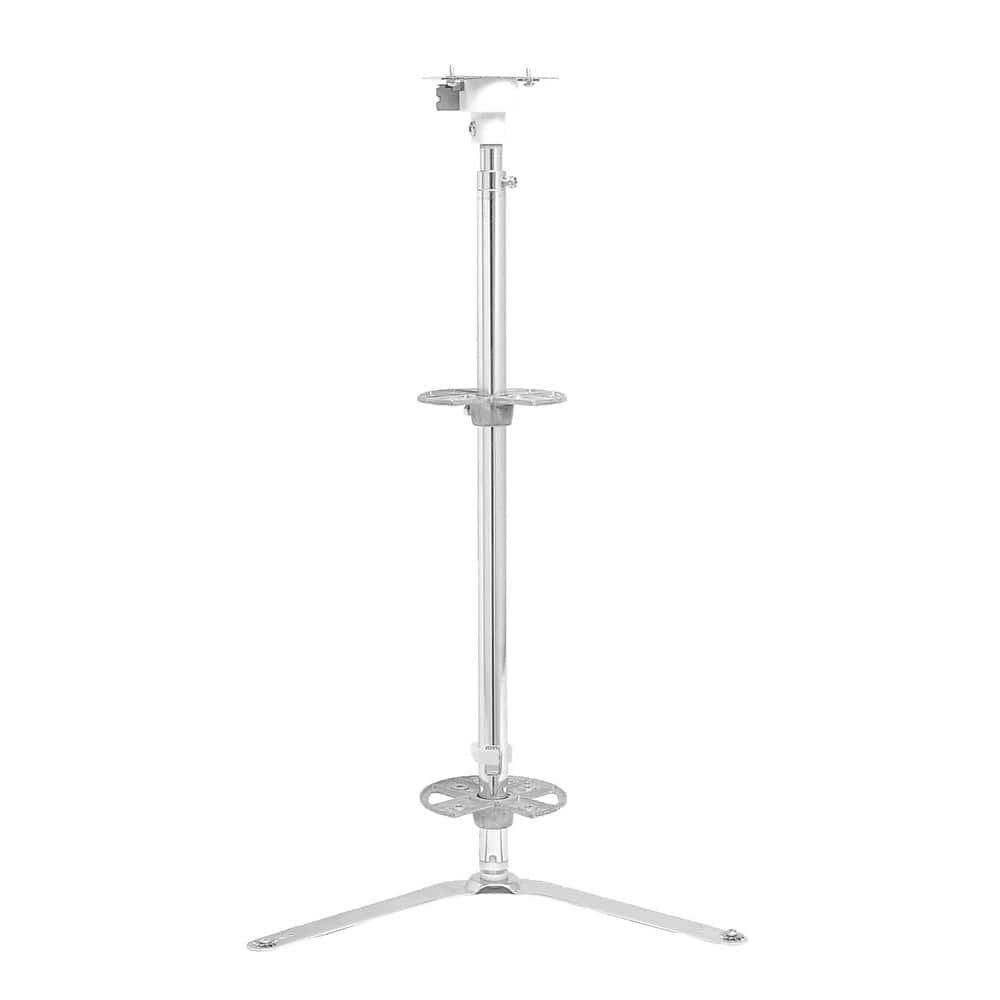 Rev-A-Shelf 2-Shelf White 28 in. Lazy Susan Pie-Cut Polymer