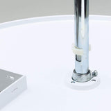 Rev-A-Shelf 2-Shelf White 24 in. Lazy Susan Pie-Cut Polymer