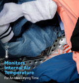 GE 7.2-cu ft Reversible Side Swing Door Gas Dryer (White)