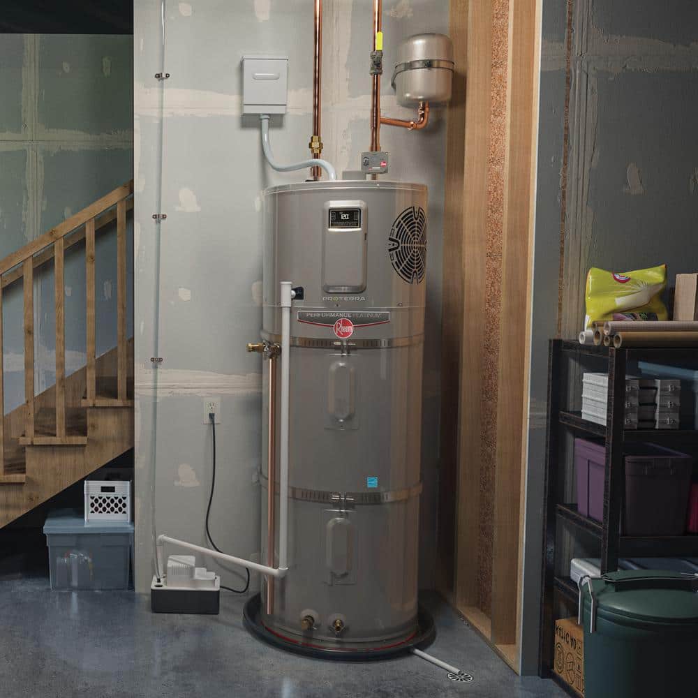 Rheem ProTerra 40 Gal. Smart Hybrid Heat Pump Water Heater with Leak Detection & Auto Shutoff