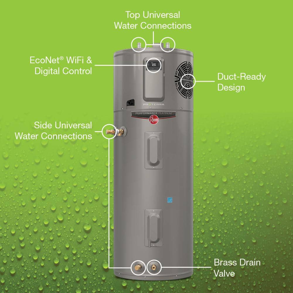 Rheem Performance Platinum 50 Gal Smart Hybrid Heat Pump Water Heater