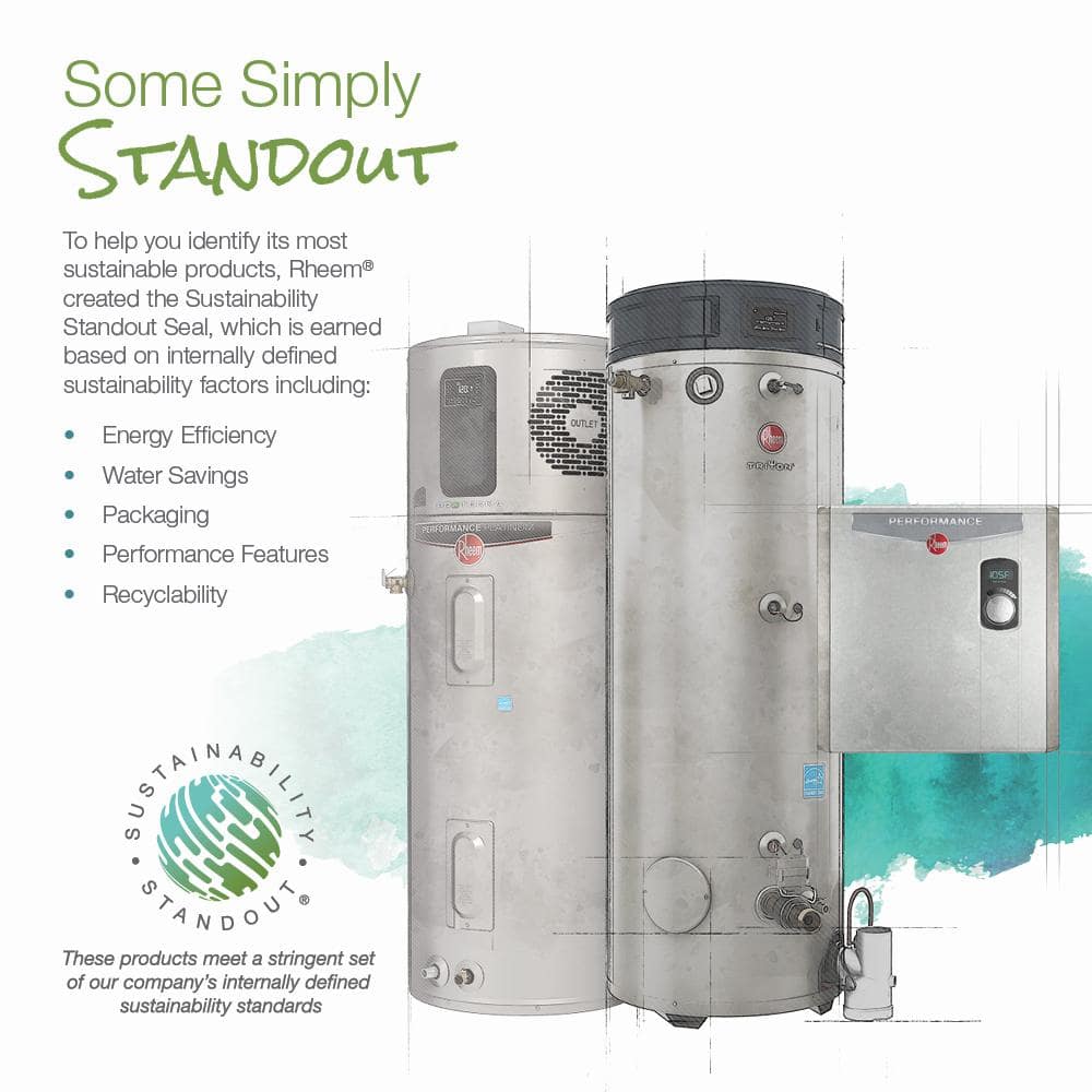 Rheem Performance Platinum 80 Gal Hybrid Electric Heat Pump Water Heater