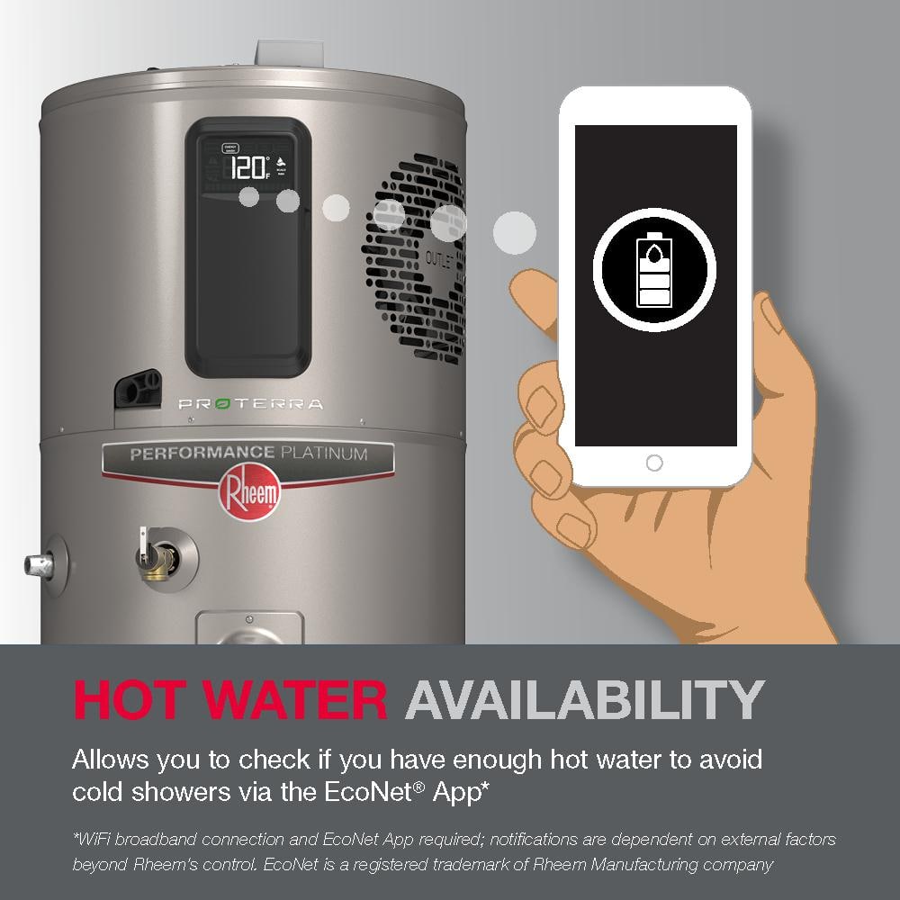 Rheem Performance Platinum 80 Gal Hybrid Electric Heat Pump Water Heater
