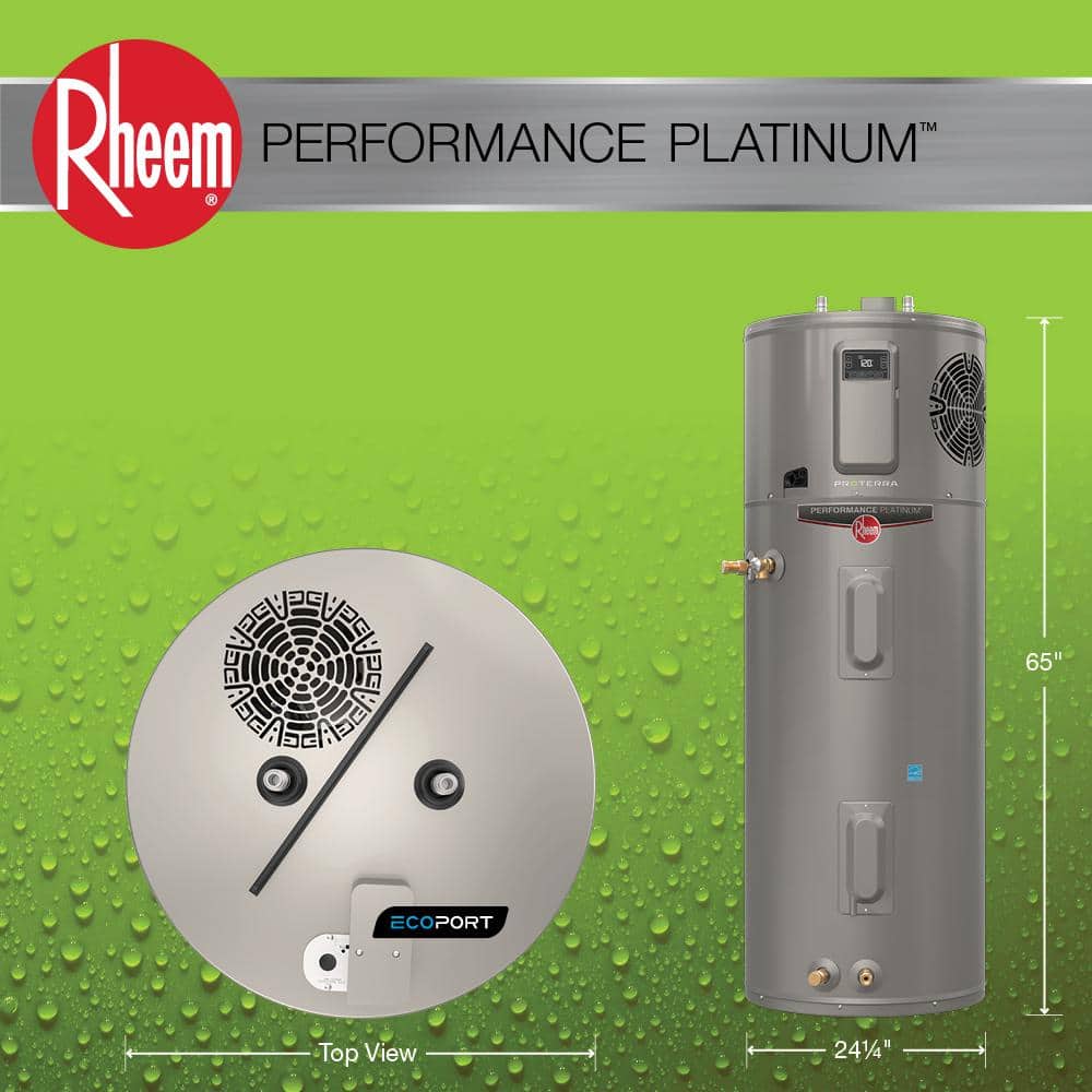Rheem Performance Platinum 80 Gallon Smart Hybrid Electric Heat Pump Water Heater