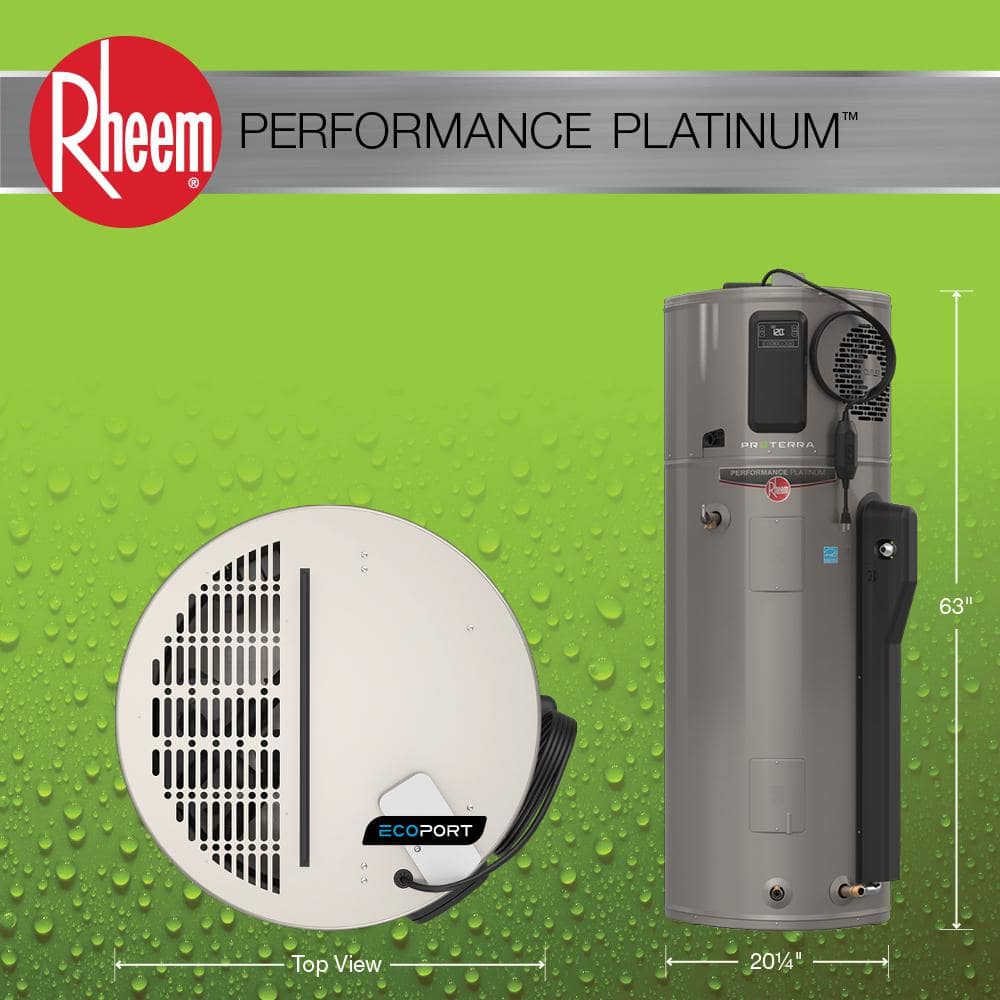 Rheem Performance Platinum ProTerra 40-Gallon Smart Heat Pump Water Heater