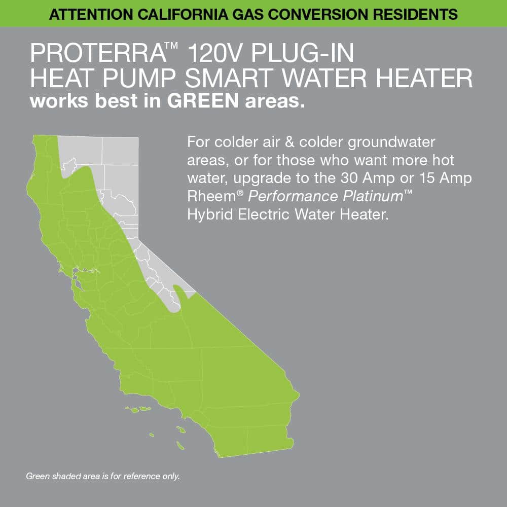 Rheem ProTerra 40 Gal Smart Heat Pump Water Heater with Leak Detection