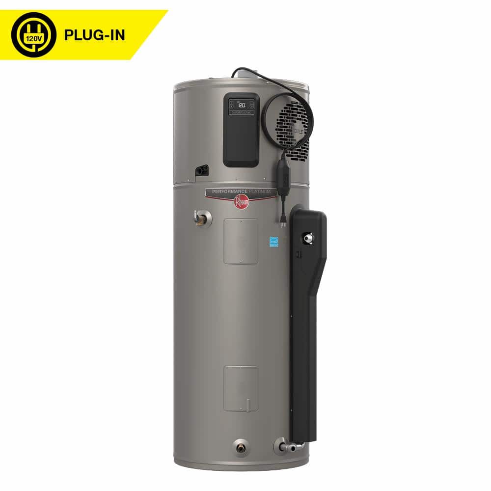 Rheem Performance Platinum ProTerra 80 Gal Heat Pump Water Heater with Smart WiFi and 10-Year Warranty
