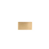 Richelieu 1-9/16 in. x 7/8 in. (40 mm x 22 mm) Aurum Brushed Gold Contemporary Metal Cabinet Knob