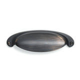 Richelieu 2-1/2 in. (64 mm) Center-to-Center Brushed Oil-Rubbed Bronze Contemporary Cup Pull