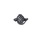 Richelieu 2-1/2 in. (64 mm) Center-to-Center Anthracite Traditional Pendant/Ring Cabinet Pull