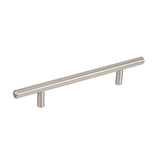 Richelieu 5-1/16 in. (128 mm) Center-to-Center Brushed Nickel Steel Contemporary Drawer Pull