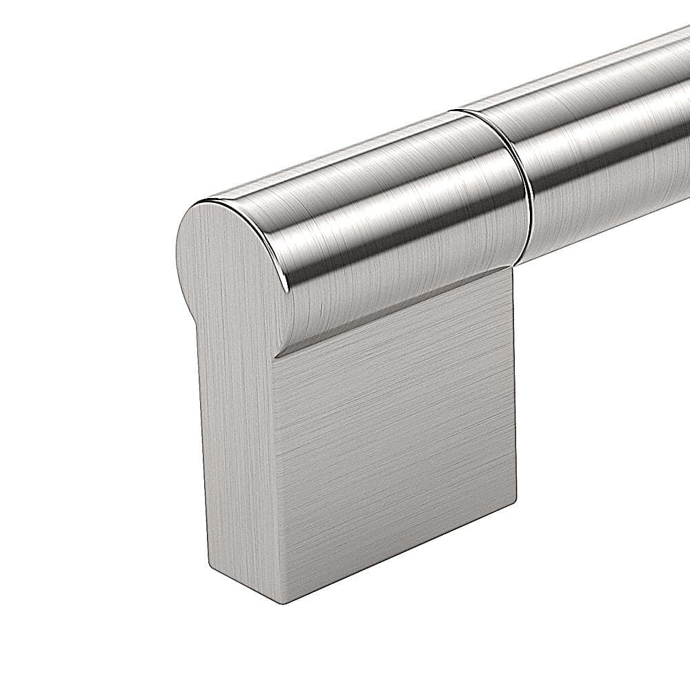 Richelieu Avellino 6-5/16 in. (160 mm) Center-to-Center Brushed Nickel Cabinet Bar Pull