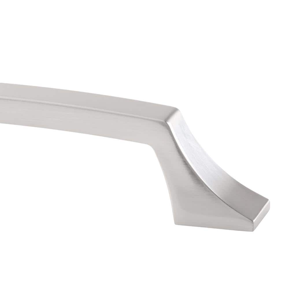 Richelieu 5-1/16 in. (128 mm) Center-to-Center Brushed Nickel Transitional Drawer Pull