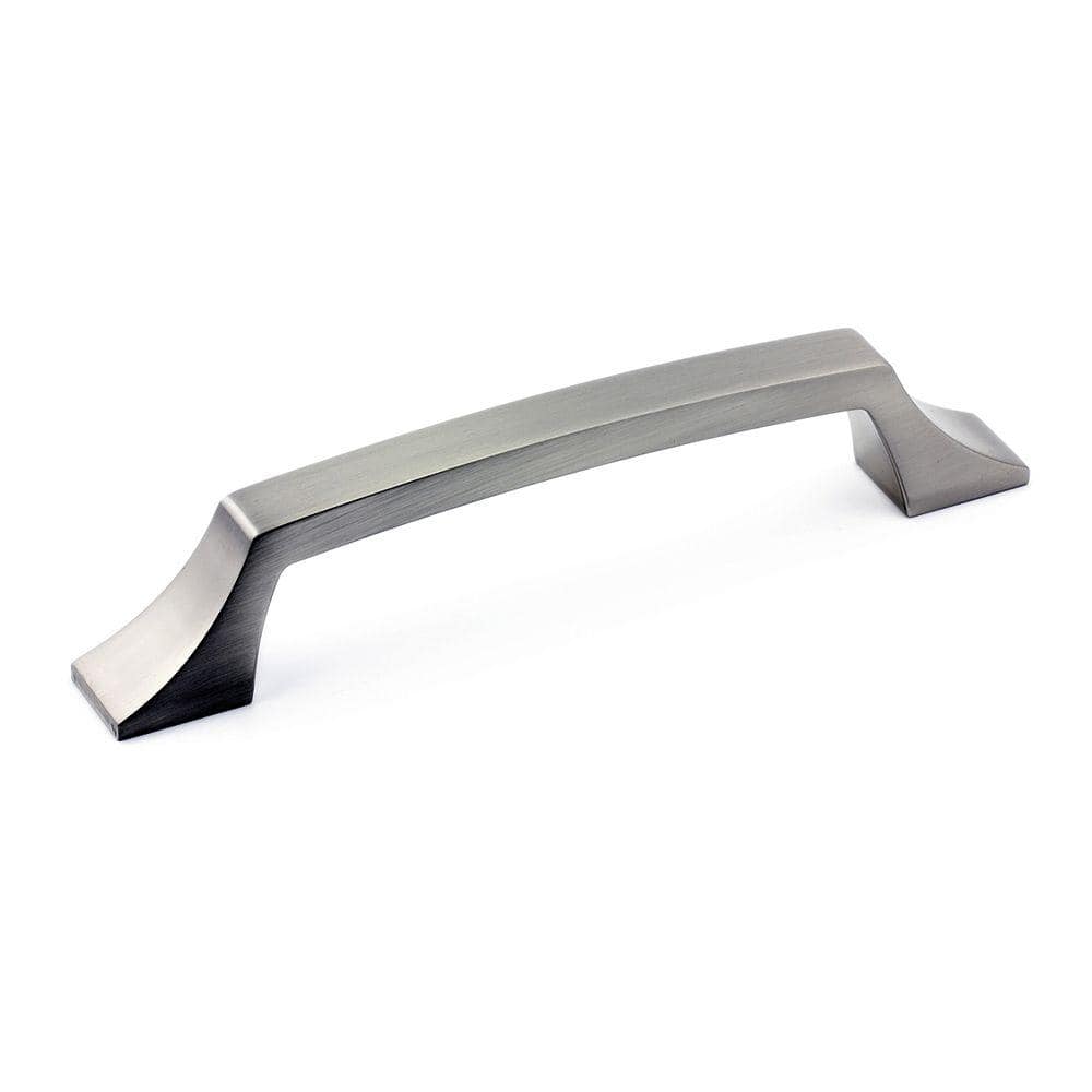 Richelieu 5-1/16 in. (128 mm) Center-to-Center Brushed Nickel Transitional Drawer Pull