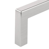 Richelieu 5-1/16 in. (128 mm) Center-to-Center Brushed Nickel Contemporary Drawer Pull