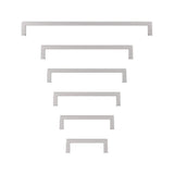 Richelieu 5-1/16 in. (128 mm) Center-to-Center Brushed Nickel Contemporary Drawer Pull