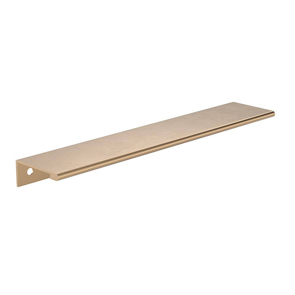 Richelieu Lincoln 7-9/16 in. (192 mm) Champagne Bronze Edge Cabinet Pull