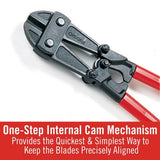 RIDGID 42 in. Model S42 Heavy-Duty Bolt Cutter