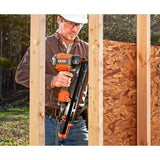 RIDGID Pneumatic 18-Gauge 2-1/8 in. Brad Nailer and 21-Degree Round Head Framing Nailer