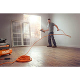 RIDGID Pneumatic 18-Gauge 2-1/8 in. Brad Nailer w/ CLEAN DRIVE Technology, and Tool Bag, with 1/4 in. 50 ft. Lay Flat Air Hose