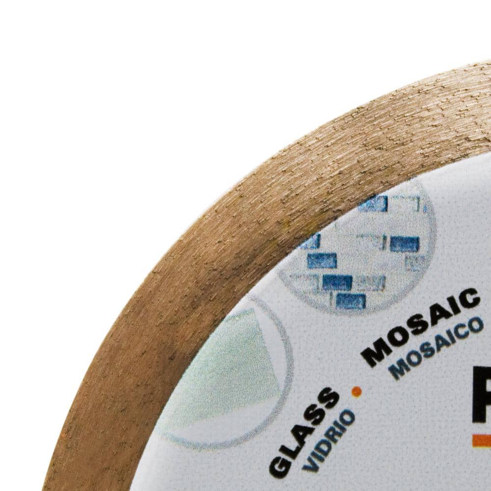 RIDGID 7 in. Glass Mosaic Tile Diamond Blade, 5/8 in. Arbor
