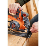 RIDGID 18V Cordless 6-1/2 in. Circular Saw Kit with (1) 4.0 Ah Battery and Charger