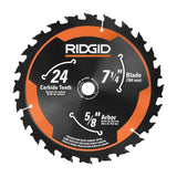 RIDGID 18V Brushless Cordless 7-1/4 in. Circular Saw Kit with 4.0 Ah MAX Output Battery and Charger