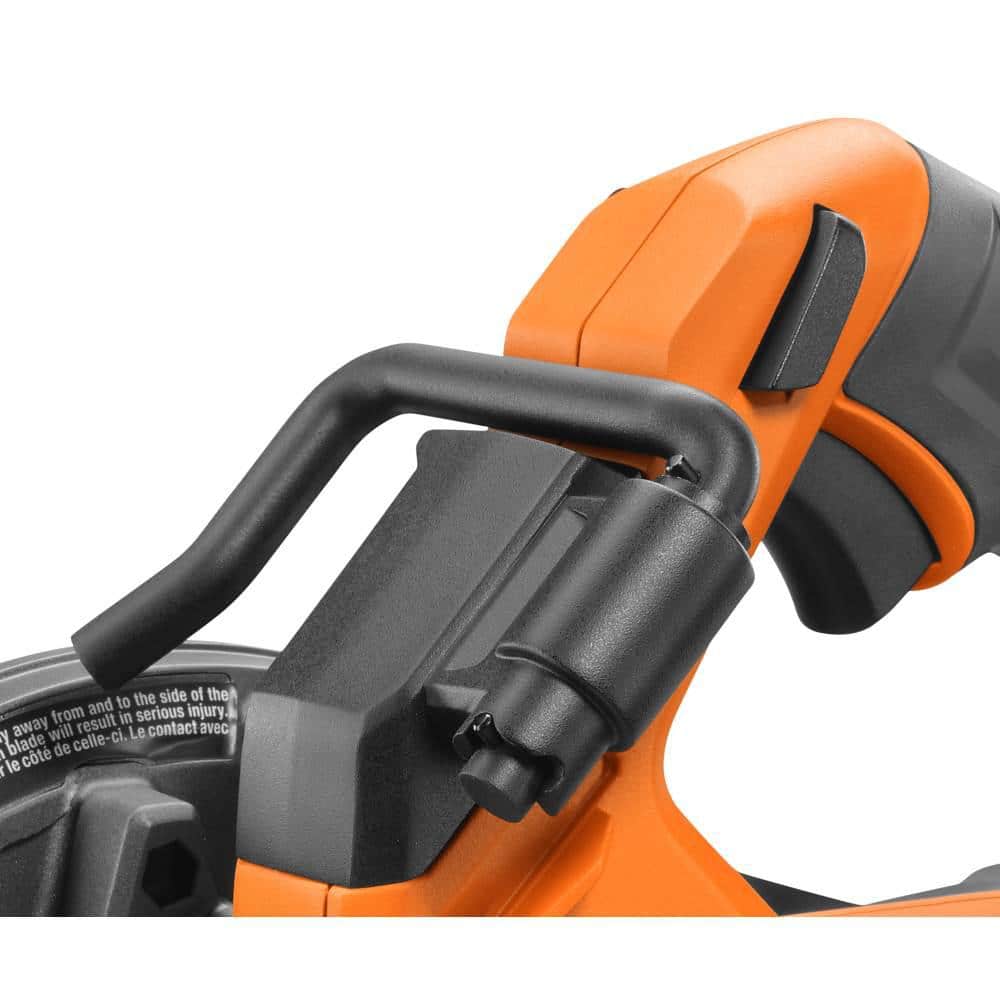 RIDGID 18V Brushless Cordless 7-1/4 in. Circular Saw Kit with 4.0 Ah MAX Output Battery and Charger with Extra Blade