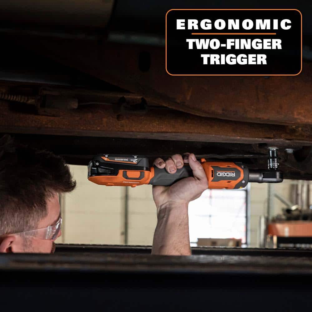 RIDGID 18V Brushless Cordless 1/2 in. Ratchet (Tool Only)