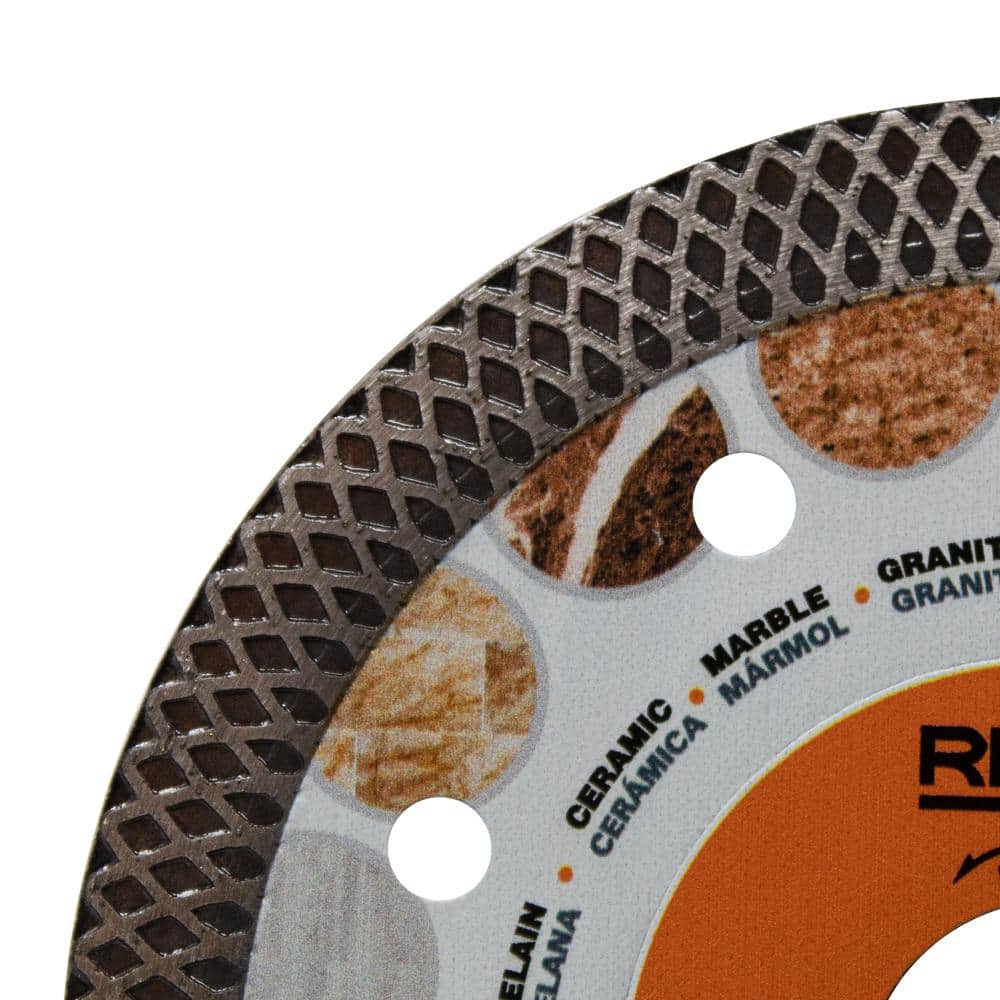 RIDGID 10 in. Mesh Rim Diamond Blade