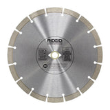 RIDGID 10 in. Segmented Diamond Masonry Blade, DM 7/8 in. – 5/8 in. Arbor