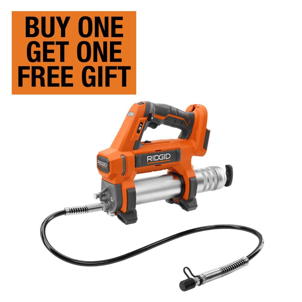 RIDGID 18V Cordless Grease Gun (Tool Only)