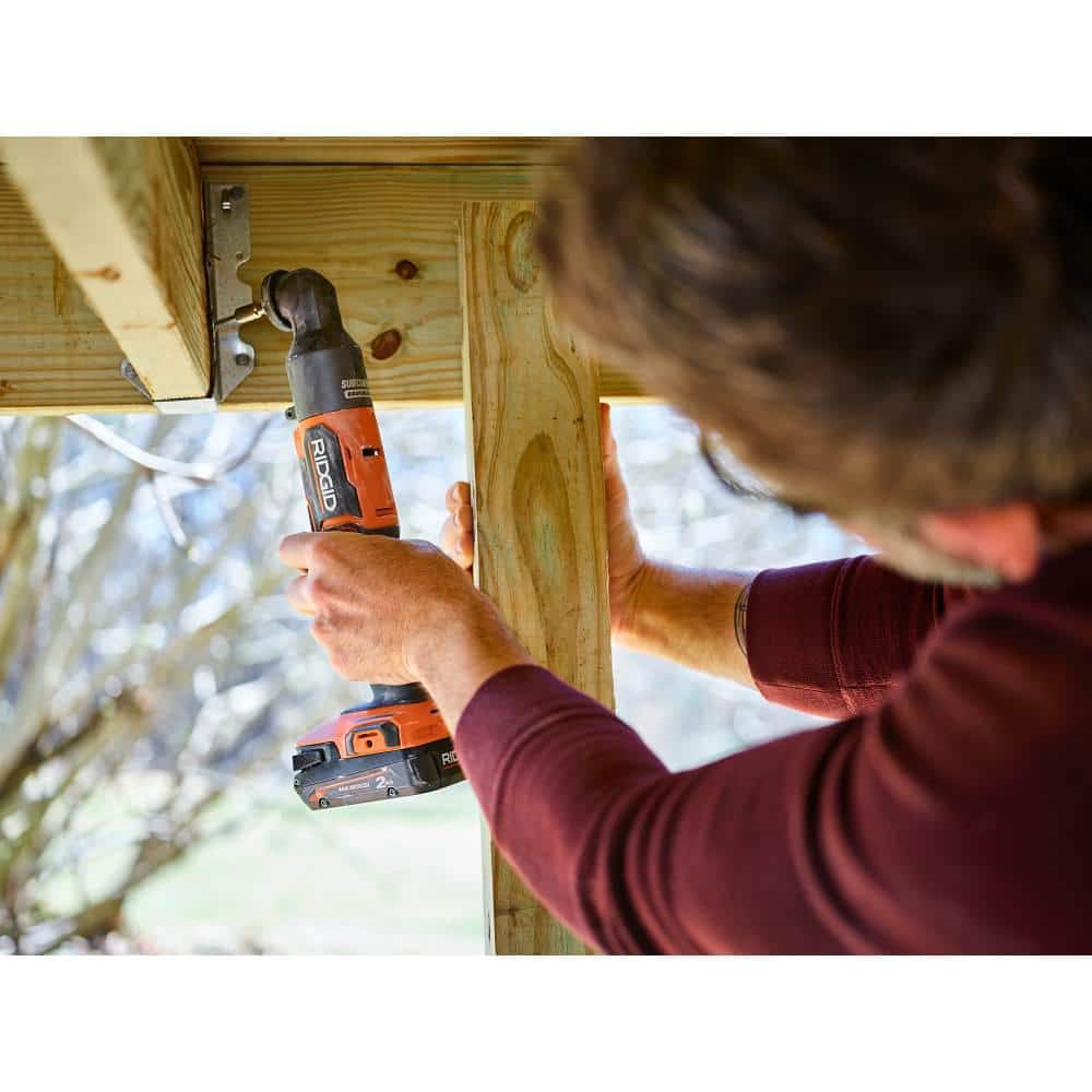 RIDGID 18V SubCompact Brushless Cordless Right Angle Impact Driver (Tool Only)