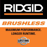RIDGID 18V Brushless Cordless 4-Mode 1/2 in. High-Torque Impact Wrench Kit with (2) 4.0 Ah Batteries and Charger