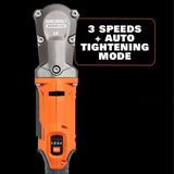 RIDGID 18V Brushless Cordless SubCompact 3/8 in. Right Angle Impact Wrench with Protective Boot (Tool Only)