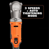 RIDGID 18V Brushless Cordless SubCompact 1/2 in. Right Angle Impact Wrench with with 2.0 Ah MAX Output Battery