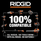 RIDGID 18V SubCompact Brushless Cordless Barrel Grip Jig Saw (Tool Only)